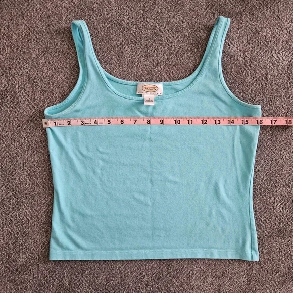 Lot of 3 Sleeveless Tank Tops Womens S Ribbed Crop Bundle Cotton Summer Basics - Picture 7 of 8